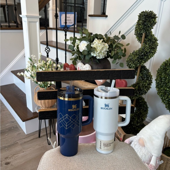 Stanley Navy and White Tumbler Duo - Set of 2 NWT - Picture 6 of 16